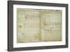 The Codex Hammer, Pages 48-51, 1508-12-Leonardo da Vinci-Framed Giclee Print
