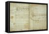 The Codex Hammer Pages 48-51-Leonardo da Vinci-Framed Stretched Canvas