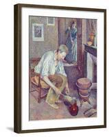 The Coffee, 1892-Maximilien Luce-Framed Giclee Print