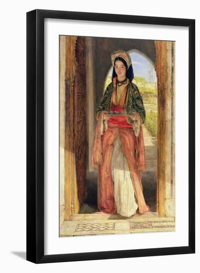 The Coffee Bearer, 1857-John Frederick Lewis-Framed Giclee Print