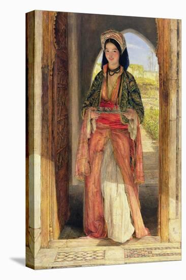 The Coffee Bearer, 1857-John Frederick Lewis-Stretched Canvas