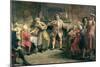 The Coffee House Orator-Edgar Bundy-Mounted Giclee Print