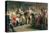 The Coffee House Orator-Edgar Bundy-Stretched Canvas