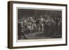 The Coffee House Orator-Edgar Bundy-Framed Giclee Print