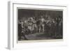 The Coffee House Orator-Edgar Bundy-Framed Giclee Print