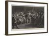 The Coffee House Orator-Edgar Bundy-Framed Giclee Print