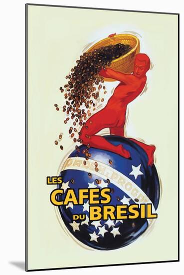 The Coffees of Brazil-null-Mounted Art Print