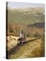 The Cog Railroad on Mt. Washington in Twin Mountain, New Hampshire, USA-Jerry & Marcy Monkman-Stretched Canvas