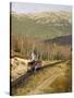 The Cog Railroad on Mt. Washington in Twin Mountain, New Hampshire, USA-Jerry & Marcy Monkman-Stretched Canvas