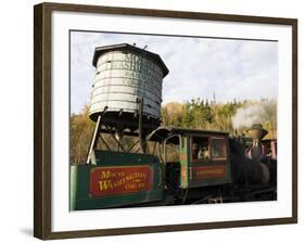 The Cog Railroad on Mt. Washington in Twin Mountain, New Hampshire, USA-Jerry & Marcy Monkman-Framed Photographic Print