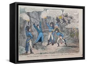 The Cold-Blooded Murderer or the Assassination of the Duke D'Enghein, 1804-Charles Williams-Framed Stretched Canvas