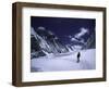 The Cold Trek Through the Western Comb, Nepal-Michael Brown-Framed Photographic Print
