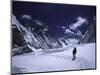 The Cold Trek Through the Western Comb, Nepal-Michael Brown-Mounted Photographic Print