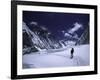 The Cold Trek Through the Western Comb, Nepal-Michael Brown-Framed Photographic Print