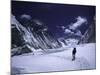 The Cold Trek Through the Western Comb, Nepal-Michael Brown-Mounted Photographic Print