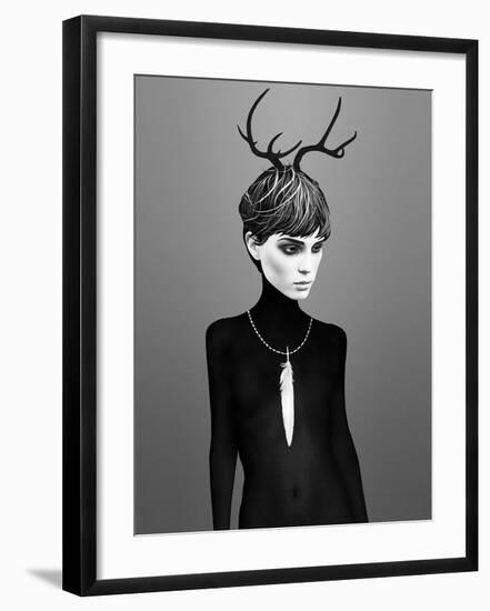 The Cold-Ruben Ireland-Framed Art Print