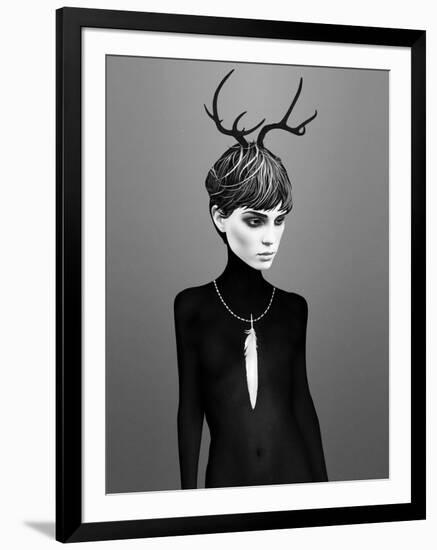 The Cold-Ruben Ireland-Framed Art Print