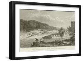 The Coleraine Salmon Leap-Thomas Mann Baynes-Framed Giclee Print