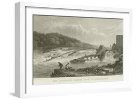 The Coleraine Salmon Leap-Thomas Mann Baynes-Framed Giclee Print