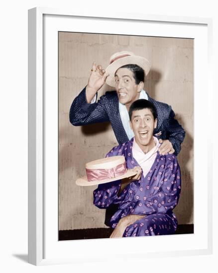 THE COLGATE COMEDY HOUR, from top: Dean Martin, Jerry Lewis, (1955), 1950-55-null-Framed Photo