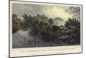 The Coliseum and Part of the Lake, Regent's Park, London-Thomas Hosmer Shepherd-Mounted Giclee Print