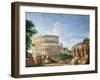 The Coliseum-Giovanni Paolo Pannini-Framed Giclee Print