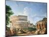 The Coliseum-Giovanni Paolo Pannini-Mounted Giclee Print