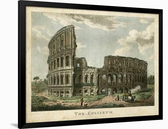 The Coliseum-Merigot-Framed Art Print