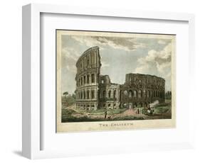 The Coliseum-Merigot-Framed Art Print