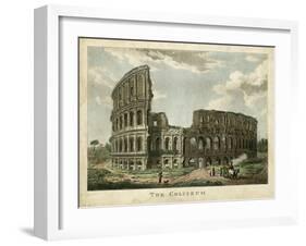 The Coliseum-Merigot-Framed Art Print