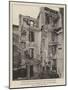 The Collapse of Old Houses at Biot, in the Riviera-null-Mounted Giclee Print