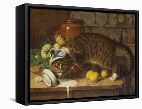 The Collared Thief-William J. Webbe Or Webb-Framed Stretched Canvas