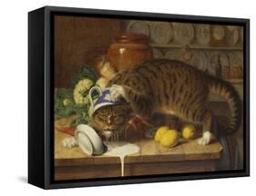 The Collared Thief-William J. Webbe Or Webb-Framed Stretched Canvas