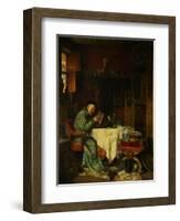 The Collector, 1880-Eduard Von Gruetzner-Framed Giclee Print