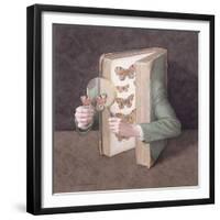 The Collector, 2005-Jonathan Wolstenholme-Framed Giclee Print