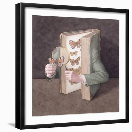 The Collector, 2005-Jonathan Wolstenholme-Framed Giclee Print