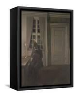 The Collector of Coins, 1904-Vilhelm Hammershoi-Framed Stretched Canvas