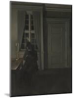 The Collector of Coins-Vilhelm Hammershoi-Mounted Giclee Print