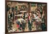 The Collector of Tithes, 1618-Pieter Brueghel the Younger-Framed Giclee Print