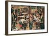 The Collector of Tithes, 1618-Pieter Brueghel the Younger-Framed Giclee Print