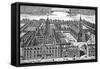 The College of Glasgow, from 'Theatrum Scotiae', 1693-John Slezer-Framed Stretched Canvas