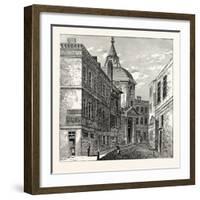 The College of Physicians Warwick Lane 1868 London-null-Framed Giclee Print