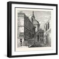 The College of Physicians Warwick Lane 1868 London-null-Framed Giclee Print