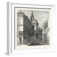 The College of Physicians Warwick Lane 1868 London-null-Framed Giclee Print