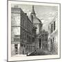 The College of Physicians Warwick Lane 1868 London-null-Mounted Giclee Print