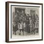 The Collieries Strike, Soup-Kitchen at St Helens, Lancashire-null-Framed Giclee Print