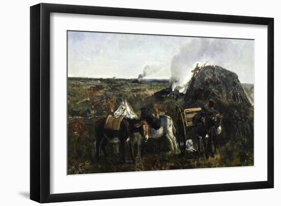 The Colliers, 1841-Giuseppe Pelizza da volpedo-Framed Giclee Print