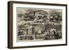 The Colliery Accident in South Wales-null-Framed Giclee Print