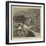 The Colliery Explosion at Pen-Y-Graig-null-Framed Giclee Print