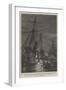 The Collision Between HMS Sultan and the Ss Ville De Victoria in Lisbon Harbour-null-Framed Giclee Print